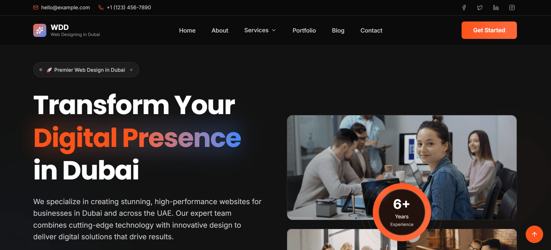 Web Designing In Dubai